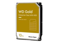 WD Gold WD102KRYZ - Disque dur - 10 To - interne - 3.5" - SATA 6Gb/s - 7200 tours/min - mémoire tampon : 256 Mo WD102KRYZ