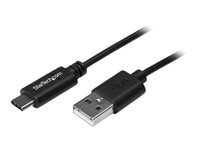 StarTech.com Câble USB 2.0 USB-C vers USB-A de 2 m - Cordon USB C vers A - Câble USB Type-C - M/M - Noir - Câble USB - 24 pin USB-C (M) pour USB (M) - USB 2.0 - 2 m - noir - pour P/N: HB30C1A1CPD, HB30C3A1CFBW, HB30C3AGEPD, HB30C3APDW, HB30C4ABW, ST4200MINIC USB2AC2M