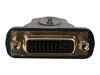 C2G Velocity Inline Adapter - Adaptateur vidéo - DVI-D femelle pour HDMI mâle - noir 80348