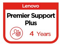 Lenovo Premier Support Plus Upgrade - Contrat de maintenance prolongé - pièces et main d'oeuvre (pour avec 3 ans d'assistance Premier) - 4 années (à partir de la date d'achat originale de l'appareil) - sur site - temps de réponse : NBD - pour ThinkPad T14s Gen 4 21F9 5WS1M86980