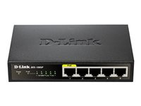 D-Link DES 1005P - Commutateur - non géré - 5 x 10/100 - Ordinateur de bureau - PoE DES-1005P