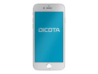 DICOTA Secret - Protection d'écran pour téléphone portable - avec filtre de confidentialité - 4 voies - transparent - pour Apple iPhone 8, SE (2e génération) D31458