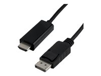 MCL - Câble adaptateur - DisplayPort mâle pour HDMI mâle - 3 m - noir MC392-3M
