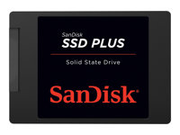 SanDisk SSD PLUS - SSD - 1 To - interne - 2.5" - SATA 6Gb/s SDSSDA-1T00-G27