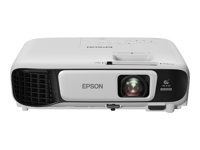Epson EB-U42 - Projecteur 3LCD - portable - 3600 lumens (blanc) - 3600 lumens (couleur) - WUXGA (1920 x 1200) - 16:10 - 1080p - 802.11n sans fil/Miracast - noir, blanc V11H846040