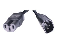 HPE - Câble d'alimentation - IEC 60320 C14 pour IEC 60320 C15 - 2.5 m J9943A