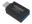 Adaptateur professionnel USB-C vers USB-A de qualité installation VISION - GARANTIE À VIE - se branche sur l'USB-C et présente une prise USB-A 3.0 de taille standard - USB-C (M) vers USB Type A (F) - USB 3.1 Gen 2 - noir