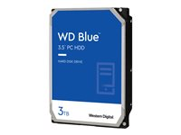 WD Blue WD30EZRZ - Disque dur - 3 To - interne - 3.5" - SATA 6Gb/s - 5400 tours/min - mémoire tampon : 64 Mo WD30EZRZ