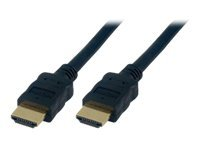 MCL Samar High Speed HDMI Cable with 3D and Ethernet - Câble vidéo/audio/réseau - HDMI - HDMI 19 broches (M) - HDMI 19 broches (M) - 10 m MC385-10M