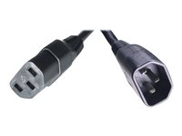 HPE - Câble d'alimentation - IEC 60320 C14 pour power IEC 60320 C13 - 2.5 m - pour Rack; StorageWorks MSL2024, MSL4048, MSL6060, MSL8096; StorageWorks 1/8 G2 Tape Autoloader 142257-002