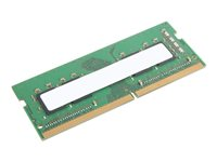 Lenovo - DDR4 - module - 16 Go - SO DIMM 260 broches - 3200 MHz / PC4-25600 - mémoire sans tampon - ECC - vert - pour ThinkPad P1 Gen 4; P15 Gen 2; P17 Gen 2; T15g Gen 2 4X71F27330