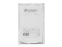 Verbatim Store 'n' Go Hard Drive for Macs - Disque dur - 500 Go - externe (portable) - USB 3.0 - 5400 tours/min - blanc 53041