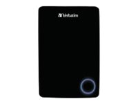 Verbatim Store 'n' Go Executive Portable - Disque dur - 750 Go - externe (portable) - USB 3.0 - noir brillant 53053