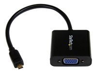 StarTech.com Micro HDMI to VGA Adapter Converter - Convertisseur vidéo - HDMI - HDMI, VGA - noir 4Z10F04126