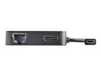 StarTech.com Adaptateur multiport USB-C pour ordinateur portable - Station d'accueil USB C avec HDMI 4K GbE USB 3.0 (USB-A) - Alimenté - Station d'accueil - USB-C / Thunderbolt 3 - HDMI - 1GbE - Conformité TAA DKT30CHD
