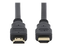 StarTech.com Câble HDMI haute vitesse Ultra HD 4K x 2K de 50cm - Cordon HDMI vers HDMI - Mâle / Mâle - Noir - Plaqués or - Câble HDMI - HDMI mâle pour HDMI mâle - 50 cm - blindé - noir HDMM50CM