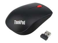 Lenovo ThinkPad Essential Wireless Mouse - Souris - laser - 3 boutons - sans fil - 2.4 GHz - récepteur sans fil USB - Campus 4X30M56887