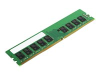 Lenovo - DDR4 - module - 16 Go - DIMM 288 broches - 2933 MHz / PC4-23466 - 1.2 V - mémoire sans tampon - ECC - vert - pour ThinkStation P340 30DH (ECC), 30DJ (ECC), 30DK (ECC), 30DL (ECC), 30DM (ECC), 30DN (ECC) 4X71B32812