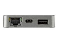 StarTech.com Adaptateur mulitport USB-C - Câble intégré de 29 cm - USB 3.1 Gen 2 - 10 Gbps - HDMI et VGA (DKT31CHVL) - Station d'accueil - USB-C - VGA, HDMI - 1GbE - Conformité TAA DKT31CHVL