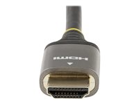 StarTech.com Câble HDMI 2.0 Premium Certifié 3m - Câble Écran HDMI High Speed Ultra HD 4K 60Hz avec Ethernet - HDR10, ARC - Cordon Moniteur Vidéo UHD - Câble HDMI pour PC/TV - M/M (HDMMV3M) - Premium High speed - câble HDMI avec Ethernet - HDMI mâle pour HDMI mâle - 3 m - blindé - gris, noir - passif, support pour 4K60Hz (3840 x 2160) HDMMV3M