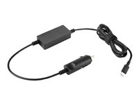 Lenovo 65W USB-C DC Travel Adapter - Adaptateur d'alimentation pour voiture - DC 12 / 24 V - 65 Watt - Campus - pour ThinkPad X1 Yoga Gen 8 21HQ 40AK0065WW