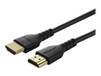 StarTech.com Câble HDMI haute vitesse avec Ethernet de 2 m - 4K 60 Hz - Premium - Premium High speed - câble HDMI avec Ethernet - HDMI mâle pour HDMI mâle - 2 m - noir - pour P/N: TB3DKM2HDL RHDMM2MP